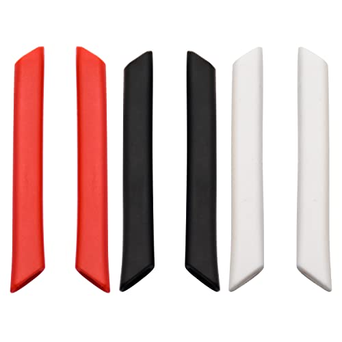 IMYTPFT Red/Black/White Compatible/Replacement Silicone Leg Set for Oakleys Jawbone Vented Sunglasses Rubber Kit