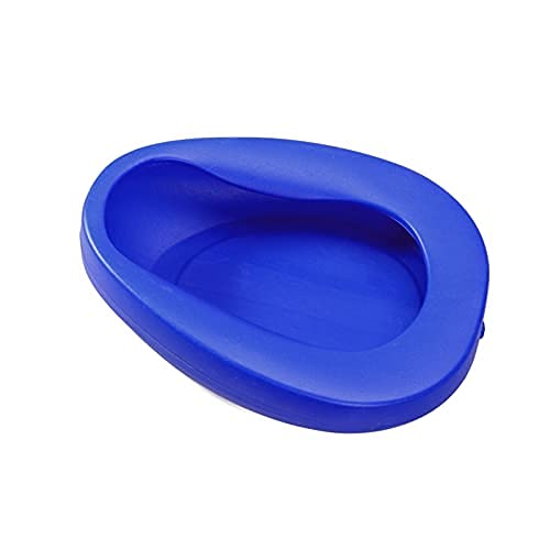 XBSXP Big Bed Pans for Females Male, Bedpan for Bariatric Adults with No Spill or Splash Design, Home Bed Pan, Firm Thick Stable PP