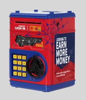 Piggy Bank for Kids(Red Blue)