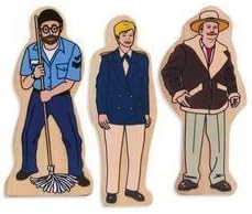 Jay Jay the Jet Plane Wooden Adventure System: Tarrytown Captains Wooden Character Set