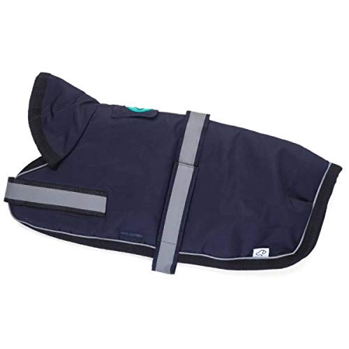 Zoon Uber-Activ Navy Waterproof Comfort Dog Coat - 30cm