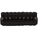 Morris Products Black Insulated Multi-Cable Connector ? 9 Wire Ports, 3/0-6 Wire Range, 1/4 Allen Hex ? 6.73 ? L x 1.99? H ? Dual Entry