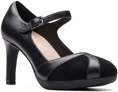 Clarks Women's Ambyr Light Pump, Black Combi, 8 | Image 3