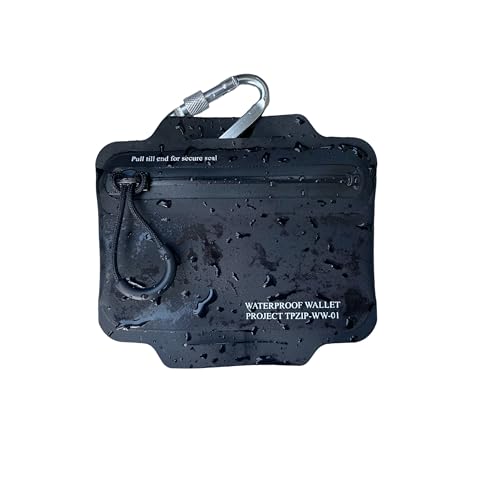 Waterproof Wallet with Hypalon TPU Composite & TOPAZ Submersible Wallet Protection for Keys, Cards