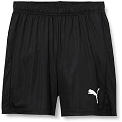 PUMA Liga Shorts Core Jr, Pantalones Cortos De Fútbol Unisex Niños, Negro (black/ White), 152