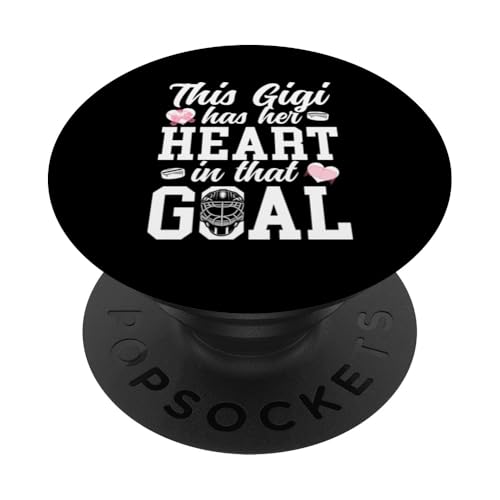 Proud Hockey Goalie Gigi Of A Hockey Goalkeeper Gigi PopSockets Adhesive PopGrip