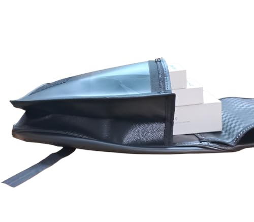 Image of Bike Tank Cover for CT 100, CT 110 - CT 100, CT110 Bike Tank Cover- Full Tank Cover - Cellphone Pocket - Flip Pouch - Zippered Pocket - Tank Bag