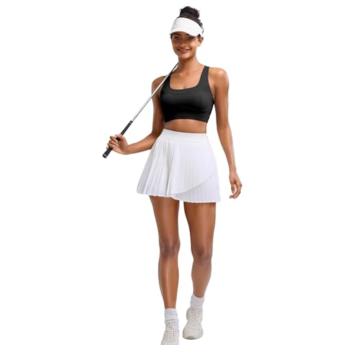 Image of High Impact Sports Bras for Women Running Bra Workout Bra U Back Sports Bra Scoop Neck Padded
