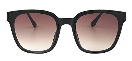 Square Sunglasses Womens Mens Oversized Mirrored lens U886