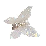 Pinzas de pelo de mariposa para mujer, de pelo largo y firme, bonito clip de garra – Accesorios para el pelo en colores brillantes para citas, fiestas, salidas, uso diario