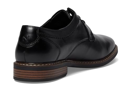 Image of Nunn Bush Men's Hayden Plain Toe Oxford Dress Casual Leather Lace Up Shoes