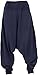 Produktbild GURU SHOP Afghani Hose, Unisex Pluderhose, Goa Hose Aladinhose, Dunkelblau, Baumwolle, Size:M (52)