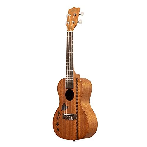 Kala - KA-15C-H2 - Ukulele Soprano Bambini Adulti e Principianti, Ukulele Scuola Media in Mogano per Musicisti Esperti e Nuovi con Custodia Inclusa, Strumenti Musicali Bambini a Corda, Satinato