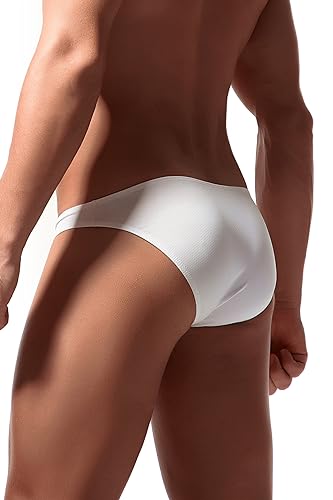 Men's Spandex Bikini Low Rise Micro Briefs Underwear2
