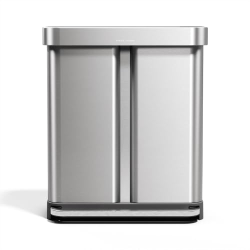 simplehuman Step Recycler, 58L /...