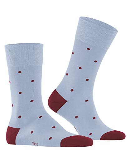 Image of FALKE Men's Dot Socks, Breathable, Crew, Casual or Dress, Polka Dots, 1 Pair