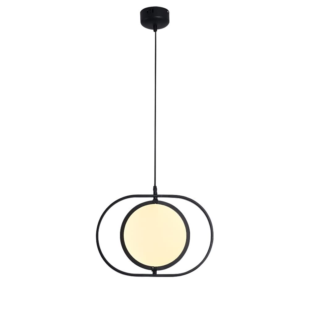 Lampe de couverture acrylique à bordure métal haut de gamme