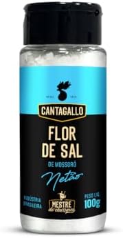 Flor De Sal De Mossoró CantaGallo 100g Netão