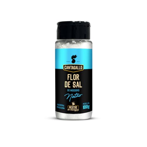 Flor De Sal De Mossoró CantaGallo 100g Netão