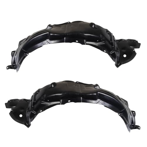 Image of TRQ Front Inner Fender Liner Set Compatible with 2009-2010 Lexus IS250 LX1248118 LX1249115