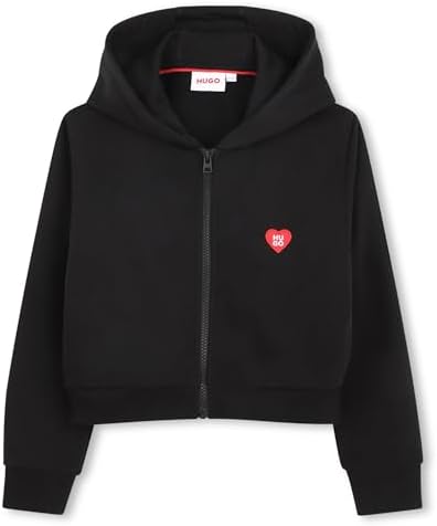 Hugo Strickjacke für Mädchen, Schwarz, 5 Jahre