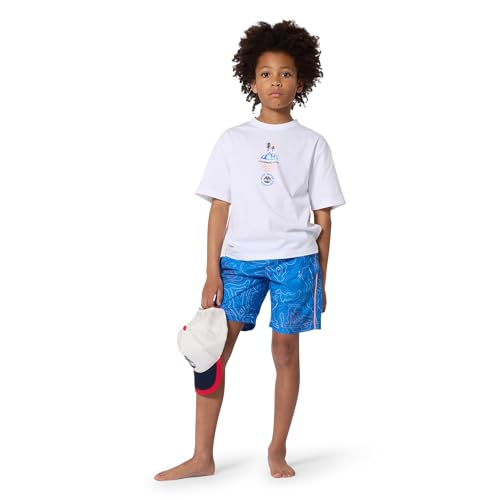 Short de bain Timberland bleu pour garçon décontracté - 2