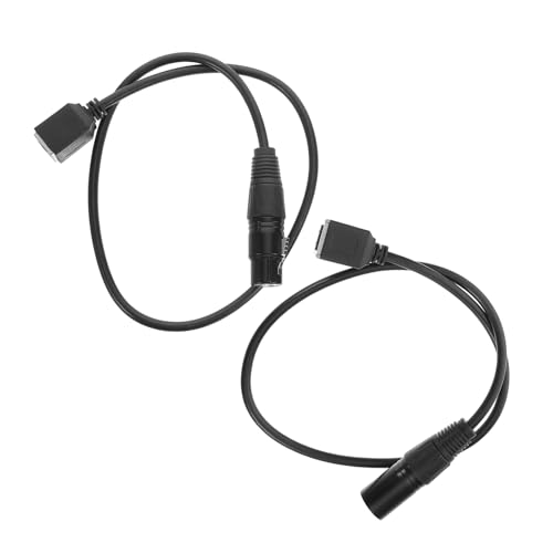 SWOOMEY 2stücke Bühnenkabel Verlängerungskabel Für Bühnenbeleuchtungsausrüstung Kabelverbinder Datenkabelverbinder Für Dj-leuchten Für Dj-performance-beleuchtung Für Für Für