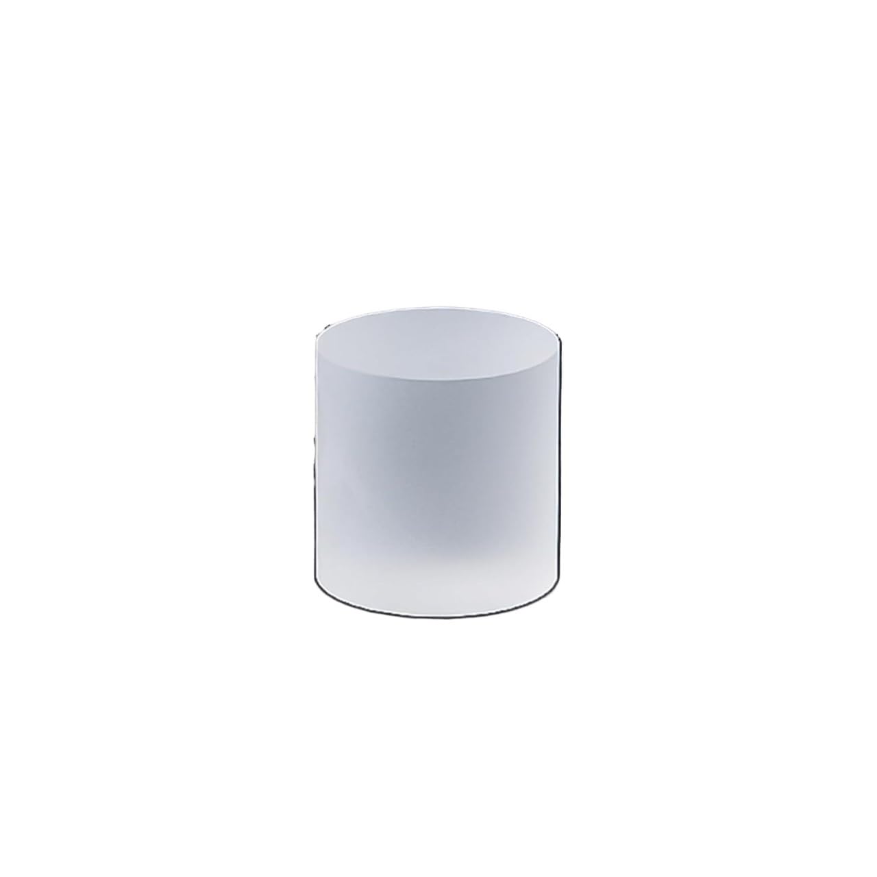 LQZAXSRDR Clear Acrylic Display Block, Acrylic Cylinder Display Block Clear Solid Polished Multiple Sizes(5cm)