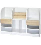 Amazon.co.jp: ツミイジャパン 絵本棚 おもちゃ収納 長く使える 大容量