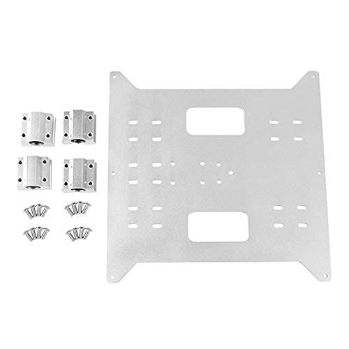 Accessori per stampante Piastra in alluminio di ricambio per carrello Y per Maker Select, Wanhao Duplicatior e stampante 3D I3 Mega