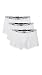 Emporio Armani Men's 3-Pack Cotton Trunk, White, Medium