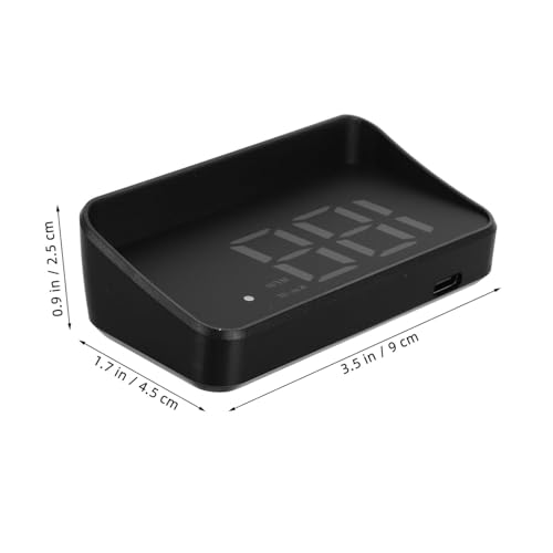 Monitor HUD USB para vehículos Luxshiny proyector digital antirreflejo de velocidad 2