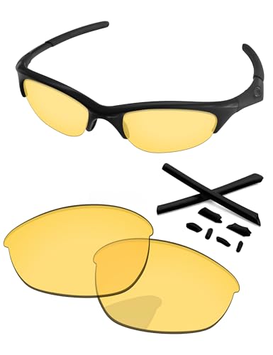 Image of Replacement Lenses & Rubber Kits for Oakley Half Jacket 60mm Sunglass - Precision Fit, UV Block & Impact Resistant