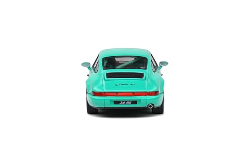 Solido Modelo Porsche 964 RS Clubsport Verde 1994 1:43 miniatura 4