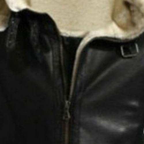 Chaqueta Bomber de Cuero con Capucha para Hombre miniatura 4
