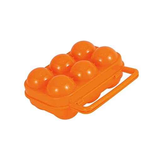 OSALADI 3 piezas Caja de Almacenamiento para Huevos de Porta Huevos Portátil con Rejilla Protectora para Picnic y Actividades al Aire