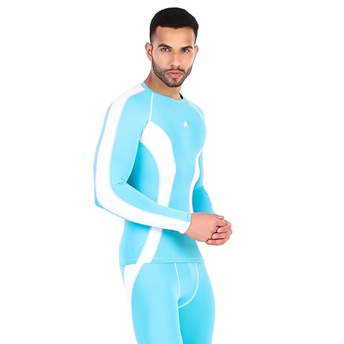 Image of ReDesign Apparels Men's Polyester Compression Tshirt for Gym, Running, Cycling, Yoga & All Sports