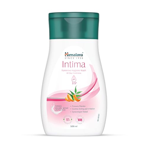 Image of Himalaya Intima | 100 ml | Feminine Hygiene Wash | Lactic Acid Wash | Balances pH | Natural Ingredients | Relieves Itching and Irritation