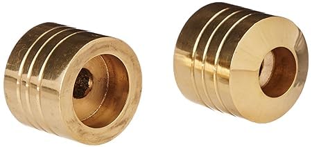 Autobrandz Customized Brass Handlebar End Weights for RE Clasic 350 (Set of 2)