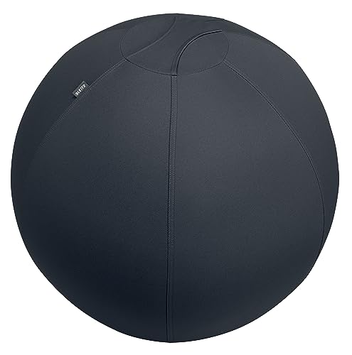 Ballon d'assise Leitz Ergo Active en tissu haut de gamme gris