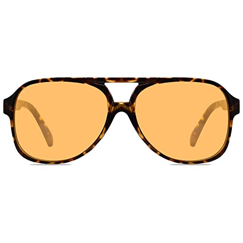 Lunettes de soleil aviateur rétro pour éviter l'éblouissement avec style