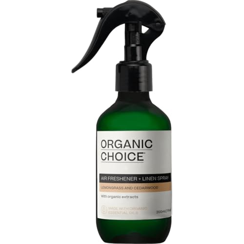 Organic Choice Lemongrass & Cedarwood Air Freshener & Room Spray 200mL