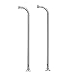 Newport Brass 3-196 Fairfield 31" Tub Faucets Risers, Polished Chrome