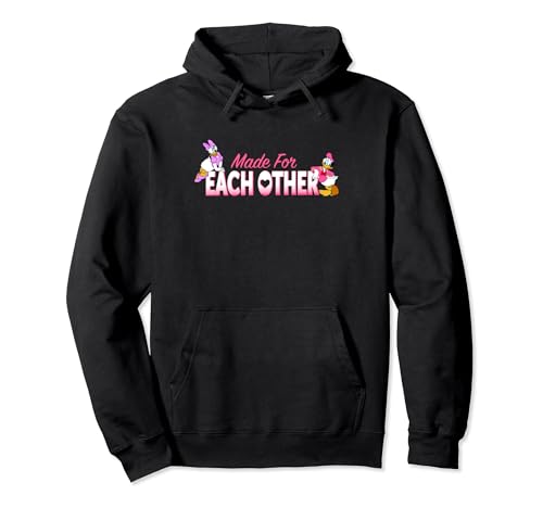 Sweat à capuche Donald & Daisy Disney de la Saint-Valentin pour couples