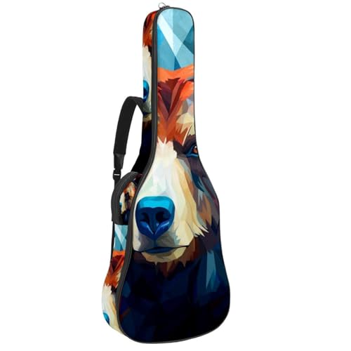 JRHEJTFZ Housse pour guitare acoustique de 1,9 cm d’épaisseur – Imperméable – Durable et élégant – Motif ours, Multicolore., 42.9×16.9×4.7 in, Motif imprimé tendance - Les Beatles, Paul McCartney, John Lennon, RIngo Starr, George Harrison JRHEJTFZ Housse pour guitare acoustique de 1,9 cm d'épaisseur - Imperméable - Durable et élégant - Motif ours, Multicolore., 42.9x16.9x4.7 in, Motif imprimé tendance