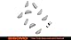 10x Scheibenfeder 2 x 3,7mm Halbmond für Kurbelwelle und Schwungscheibe, Polrad alle Simson S50 S51 S70 S53 S83 SR50 SR80 KR51 SR4