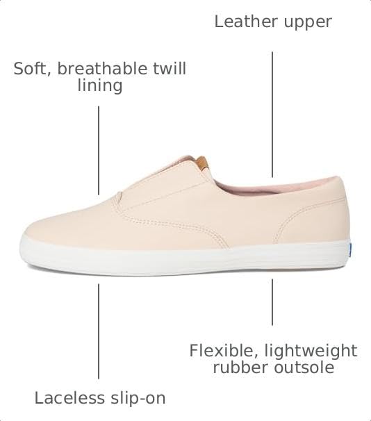 Image of Keds Womens Champion Round Toe Slip-on