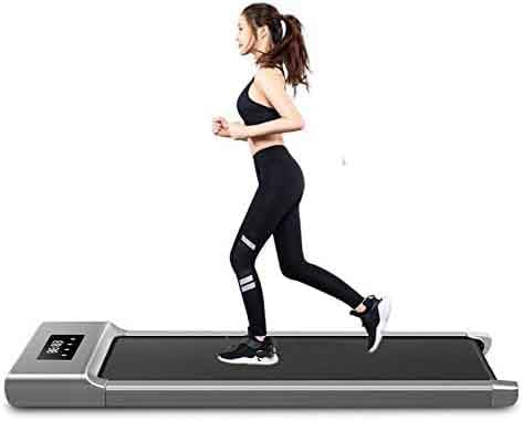 Image of Household Flat All-Electric Treadmill, Indoor Gym Folding Treadmill Mini Ultra-Quiet