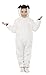 Smiffys-21788S Disfraz de Oveja y con Mono con Capucha, Color Blanco y...