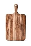 Acacia Wood Cutting Board - Wooden Kitchen Cutting Boards for Meat, Cheese, Bread, Vegetables...